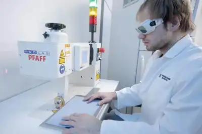 German firms promote advances in laser-welded textiles