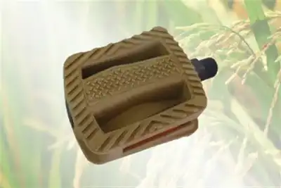 Taiwanese company creates bike pedals from rice husks