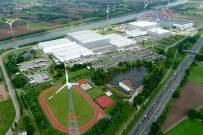 Nike expands facility in Belgium