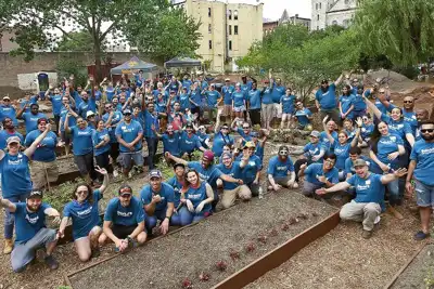 Timberland employees continue to give back