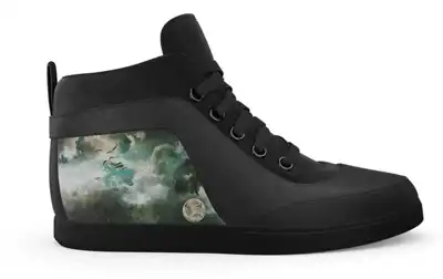 Switched-on shoes to display videos via an app