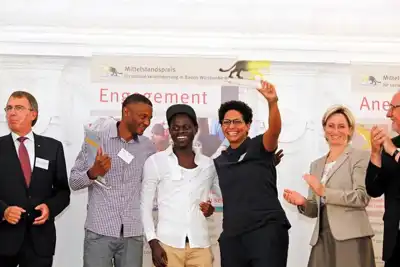 Vaude recognised for its work with refugees