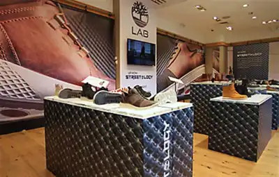 Timberland: all footwear will contain recycled, renewable or organic material within 2 years