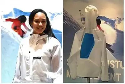 ‘Electrified gold’ membranes help ski jacket stay dry