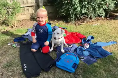 Is this the outdoor industry’s youngest brand ambassador?