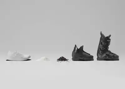 Concept shoe from Salomon recycles into ski boot shell
