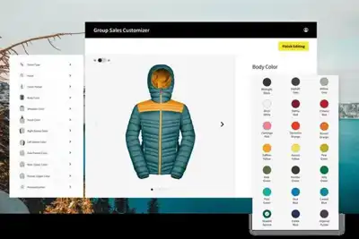 Web-based platform lets businesses customise outerwear