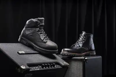 Metallica theme for special-edition Wolverine boots