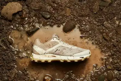 Merrell undyed shoes “made clean to get dirty”