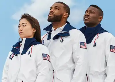 Ralph Lauren’s Team USA uniforms highlight new dye technique