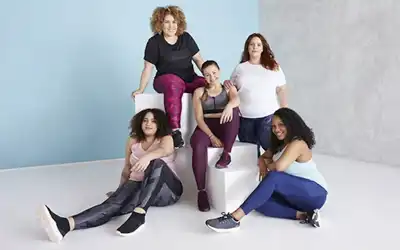 Fitness collection in large sizes from Domyos