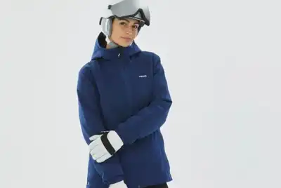 Ski jacket from Decathlon designed for recycling