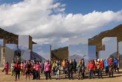 Arc’teryx stages Shangri-La show at 3,000 metres