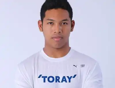 Sprinter will help Toray to develop new athletic materials