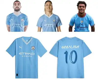 Puma Korea marks Manchester City treble win with special shirts