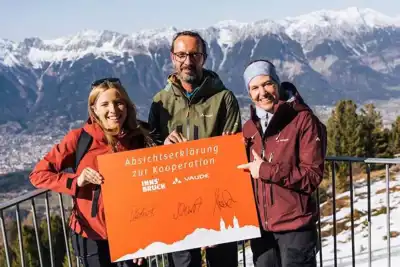 Campaigns for Innsbruck Tourism will feature Vaude clothing