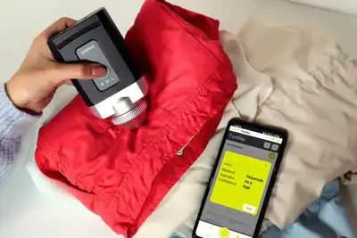 Handheld textile ID technology to go on display at Brussels event