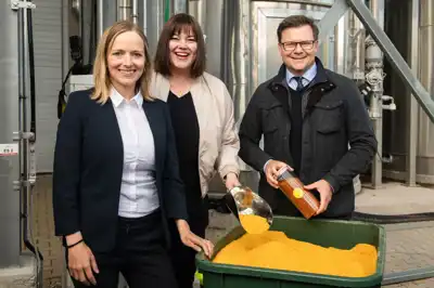 Natural thermoplastic polymer factory opens